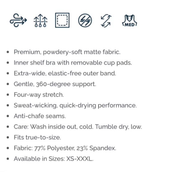 ZYIA Women’s NWT Bark Confluence Bra, Size L - Picture 2 of 7